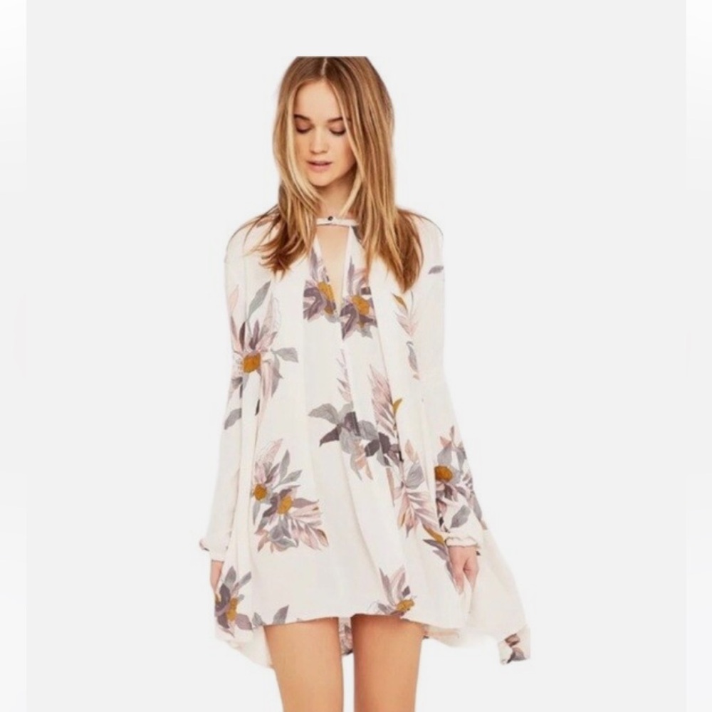Free People Tree Swing Tunic or Mini Dress, XS.